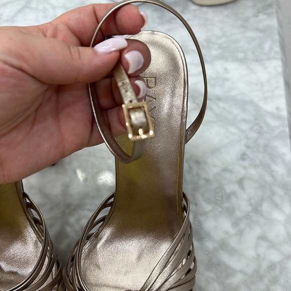 NEW Raye The Label Metallic Heels - Picture 8 of 13